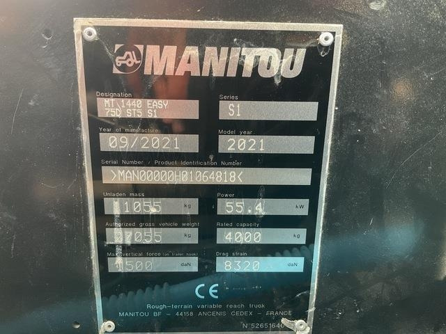 Manitou MT1440 - Teleskopski viličar: slika 5 Manitou MT1440 - Teleskopski viličar: slika 5