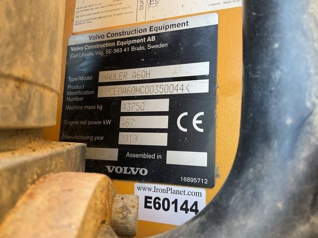 Volvo A60H - Zglobni demper: slika 5 Volvo A60H - Zglobni demper: slika 5