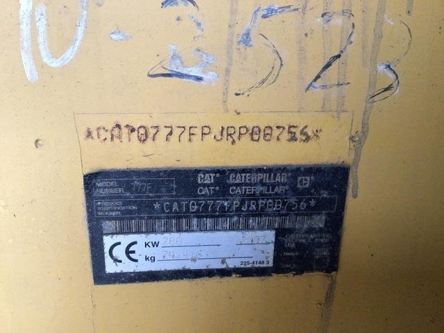 CAT 777F - Togi demper/ Demper za skale: slika 5 CAT 777F - Togi demper/ Demper za skale: slika 5
