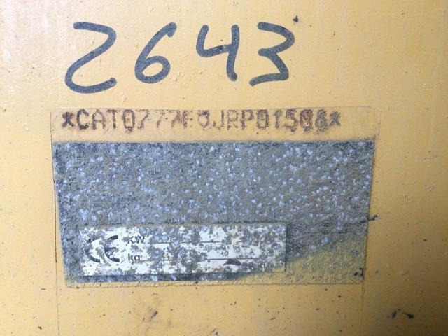 CAT 777F - Togi demper/ Demper za skale: slika 5 CAT 777F - Togi demper/ Demper za skale: slika 5
