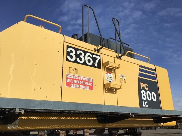 Bager goseničar Komatsu PC800LC-8: slika 7