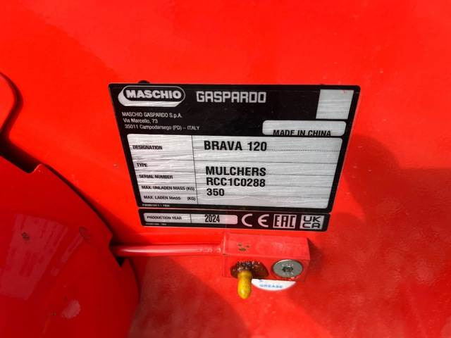 Maschio Gaspardo Brava 120 3P Fix - Mulčer kladivar: slika 5 Maschio Gaspardo Brava 120 3P Fix - Mulčer kladivar: slika 5