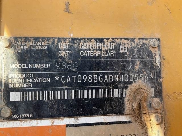 CAT 988G - Kolesni nakladalec: slika 5 CAT 988G - Kolesni nakladalec: slika 5