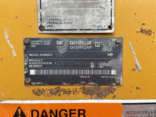 CAT 990 - Kolesni nakladalec: slika 5 CAT 990 - Kolesni nakladalec: slika 5