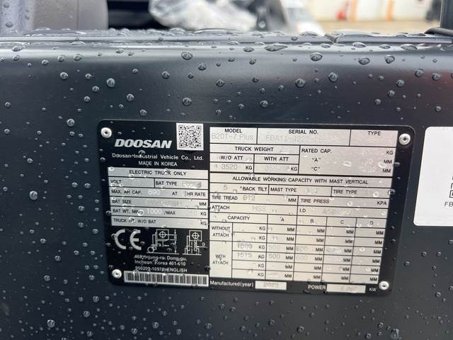 Doosan B20T-7 PLUS - Električni viličar: slika 5 Doosan B20T-7 PLUS - Električni viličar: slika 5