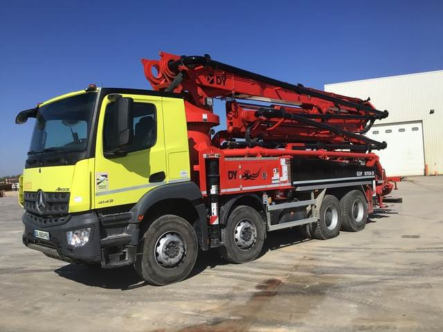 Mercedes-Benz Arocs 4143 - Črpalka za beton: slika 1 Mercedes-Benz Arocs 4143 - Črpalka za beton: slika 1