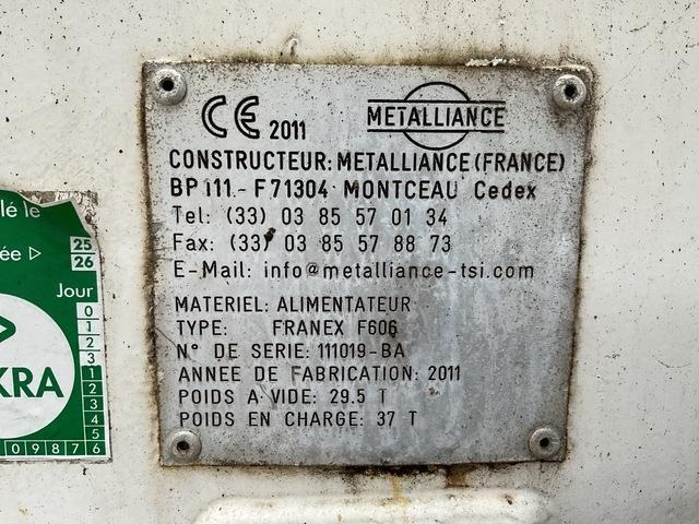 Metalliance Franex F606 - Asfaltni finišer: slika 5 Metalliance Franex F606 - Asfaltni finišer: slika 5