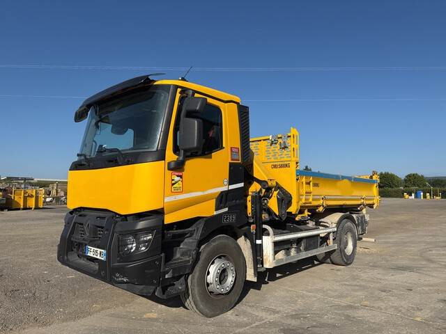 Renault C380 - Tovornjak prekucnik, Tovornjak z dvigalom: slika 1 Renault C380 - Tovornjak prekucnik, Tovornjak z dvigalom: slika 1