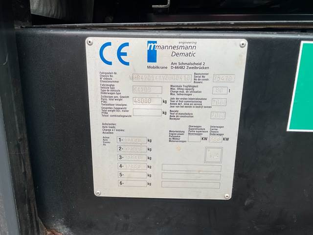 Terex Demag AC80-1 - Avtodvigalo za vse namene: slika 5 Terex Demag AC80-1 - Avtodvigalo za vse namene: slika 5