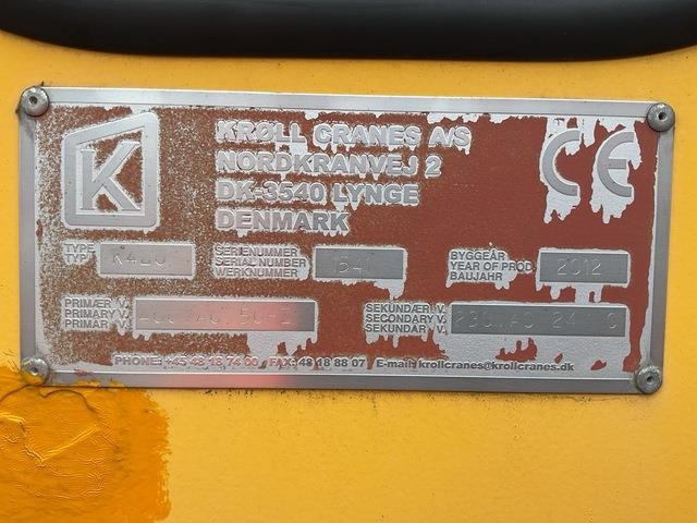 Kroll K420 - Stolpni žerjav: slika 5 Kroll K420 - Stolpni žerjav: slika 5