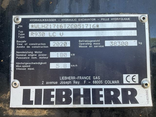 Liebherr 930LC V - Bager goseničar: slika 5 Liebherr 930LC V - Bager goseničar: slika 5