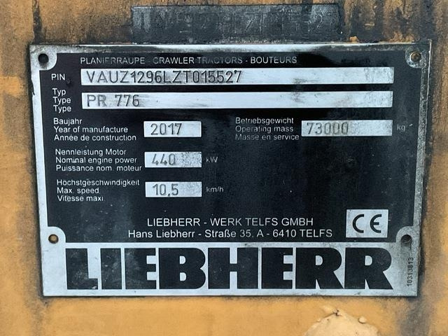 Liebherr PR776 - Buldožer: slika 5 Liebherr PR776 - Buldožer: slika 5