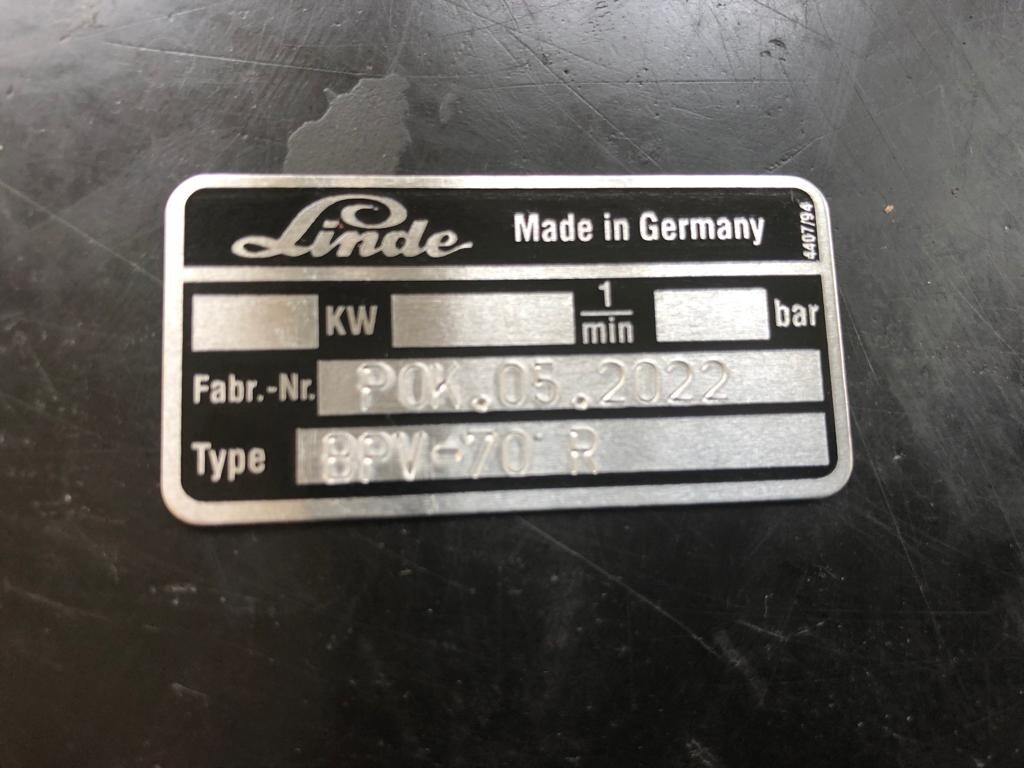 LINDE BPV 70 R - Hidravlična črpalka za Gradbeni stroj: slika 4 LINDE BPV 70 R - Hidravlična črpalka za Gradbeni stroj: slika 4