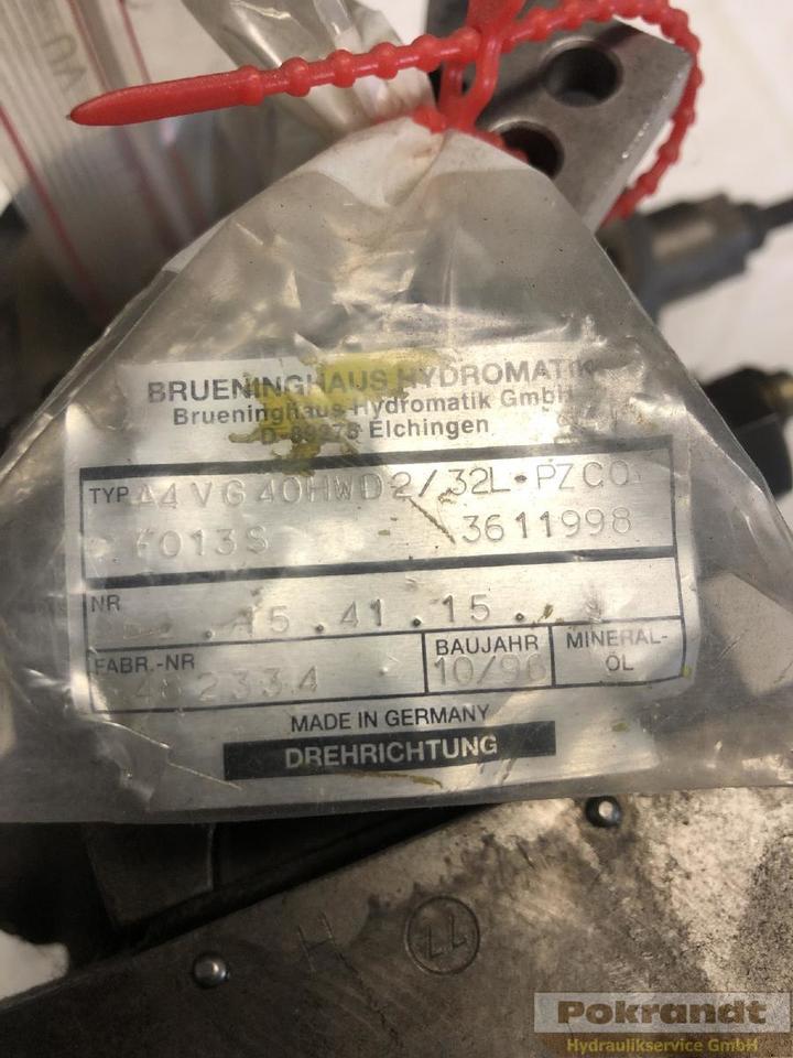 Rexroth Bosch A4VG40HWD2 32L PZC02F013S - Hidravlična črpalka: slika 2 Rexroth Bosch A4VG40HWD2 32L PZC02F013S - Hidravlična črpalka: slika 2