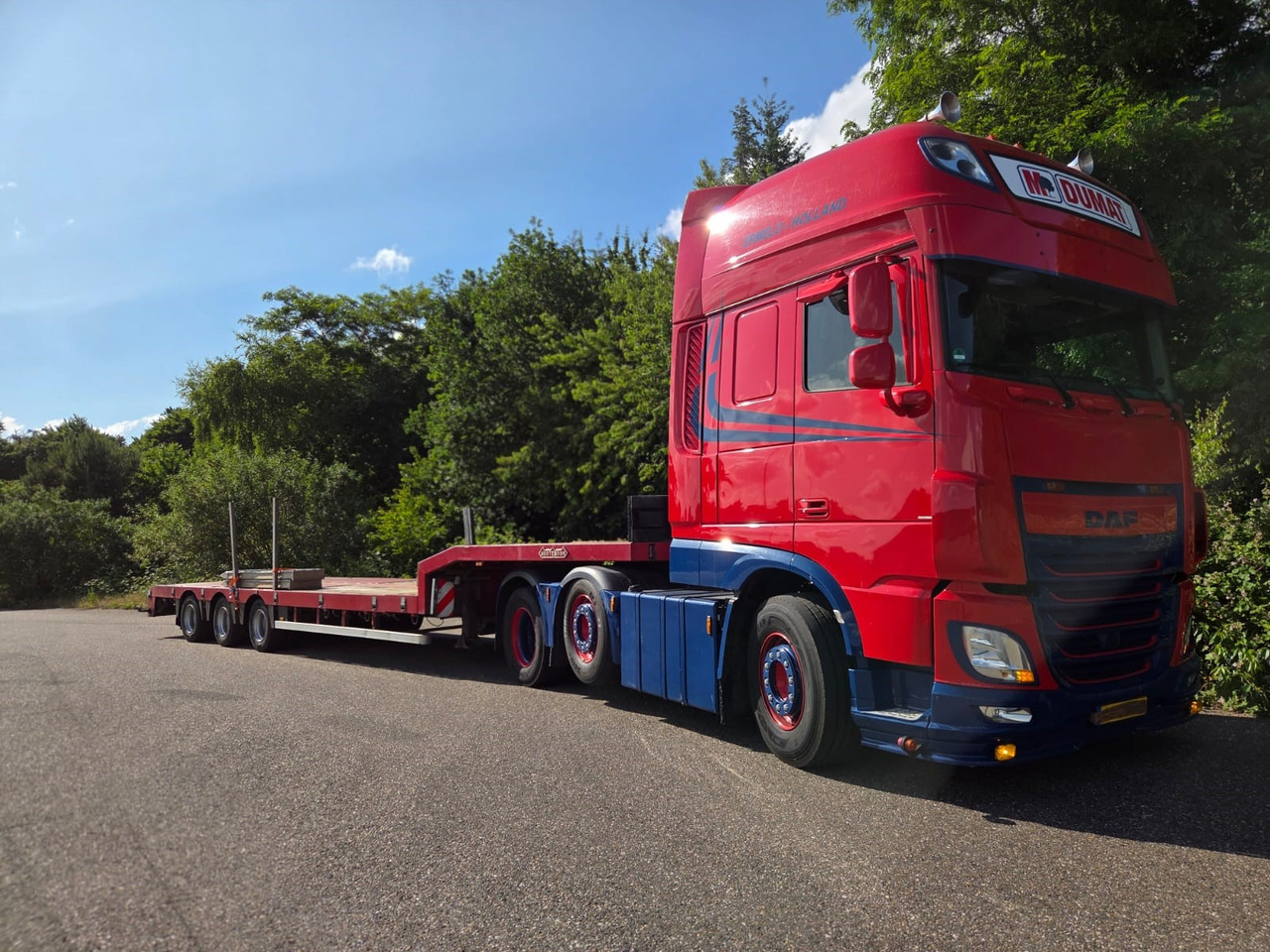 DAF XF 460 FTG 6x2 Super Spacecab + Nooteboom semi-dieplader - Tovornjak-šasija: slika 4 DAF XF 460 FTG 6x2 Super Spacecab + Nooteboom semi-dieplader - Tovornjak-šasija: slika 4