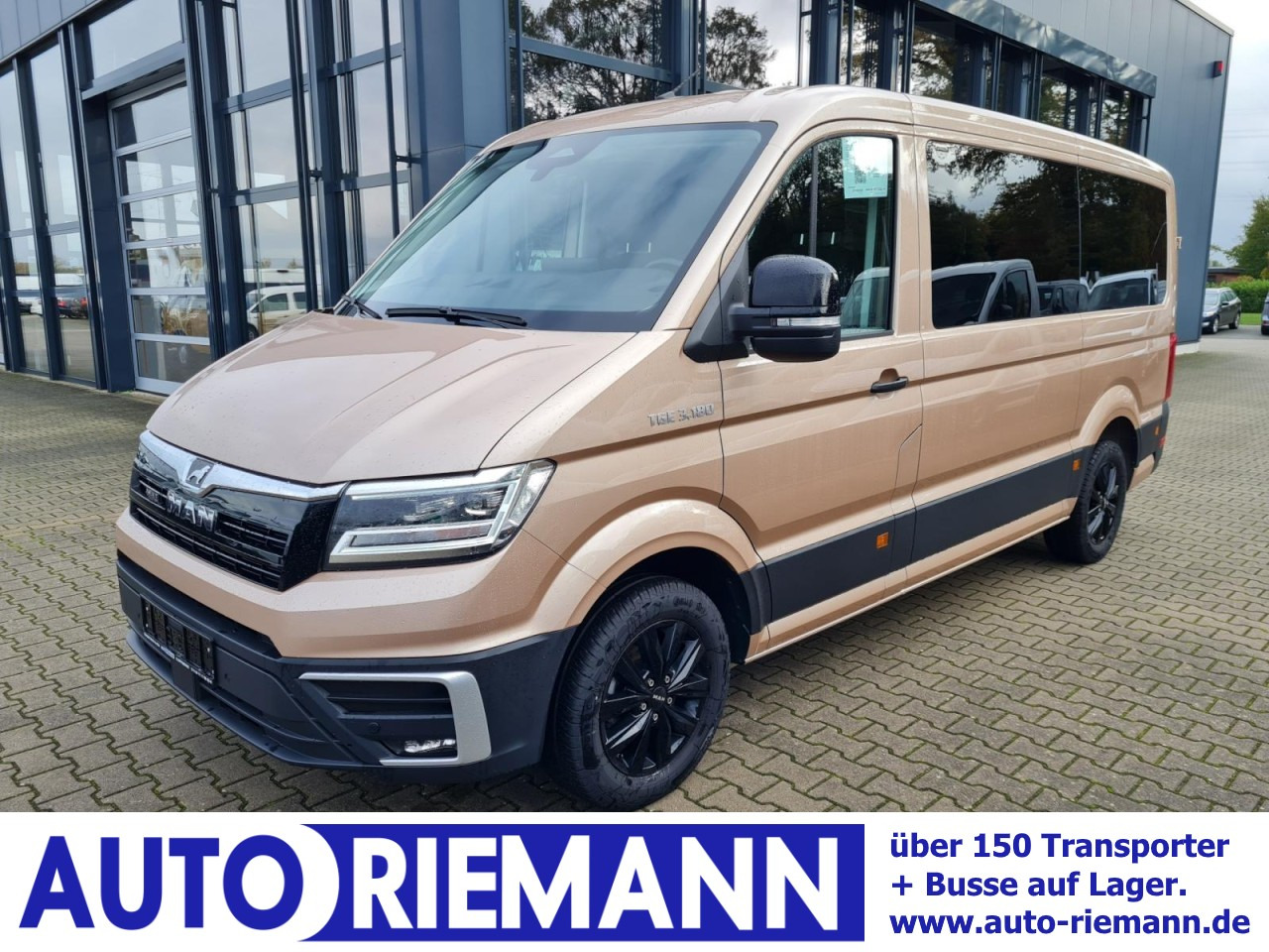 MAN Man TGE 3.180 TDi Kombi 9 Sitze ALU KAMERA LED LEDER Sonderumbau - Minibus, Potniški kombi: slika 1 MAN Man TGE 3.180 TDi Kombi 9 Sitze ALU KAMERA LED LEDER Sonderumbau - Minibus, Potniški kombi: slika 1