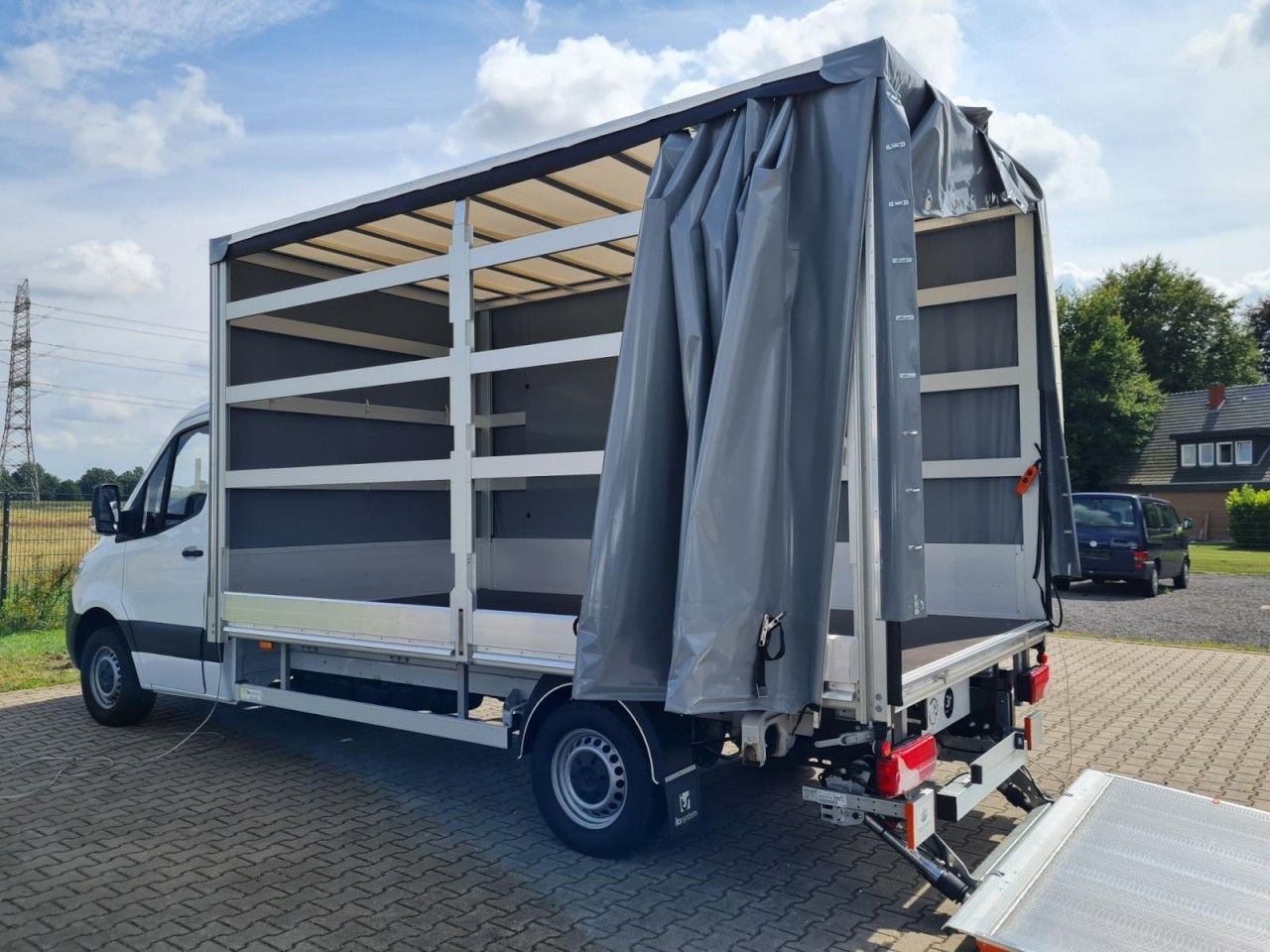 Dostavno vozilo s ponjavo Mercedes-Benz Sprinter 315 Cdi Pritsche Schiebe Plane LBW KLIM: slika 20