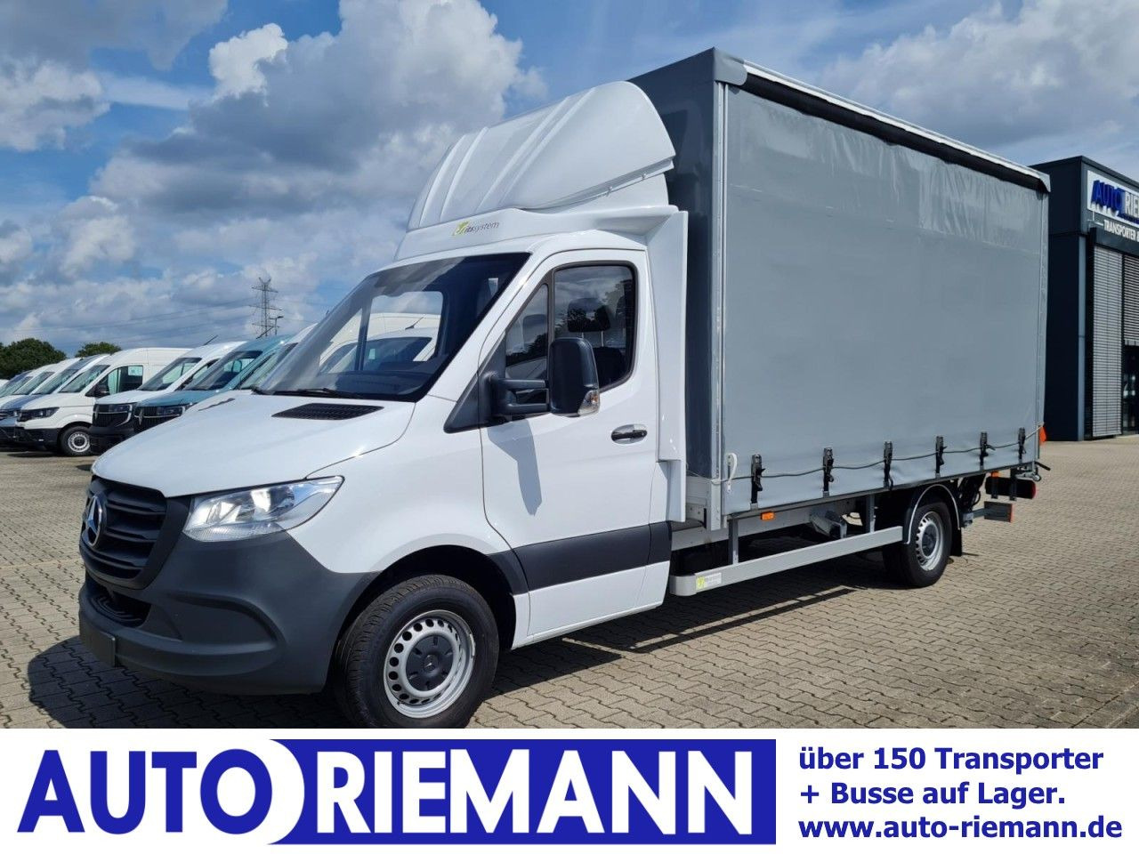 Mercedes-Benz Sprinter 315 Cdi Pritsche Schiebe Plane LBW KLIM - Dostavno vozilo s ponjavo: slika 1 Mercedes-Benz Sprinter 315 Cdi Pritsche Schiebe Plane LBW KLIM - Dostavno vozilo s ponjavo: slika 1