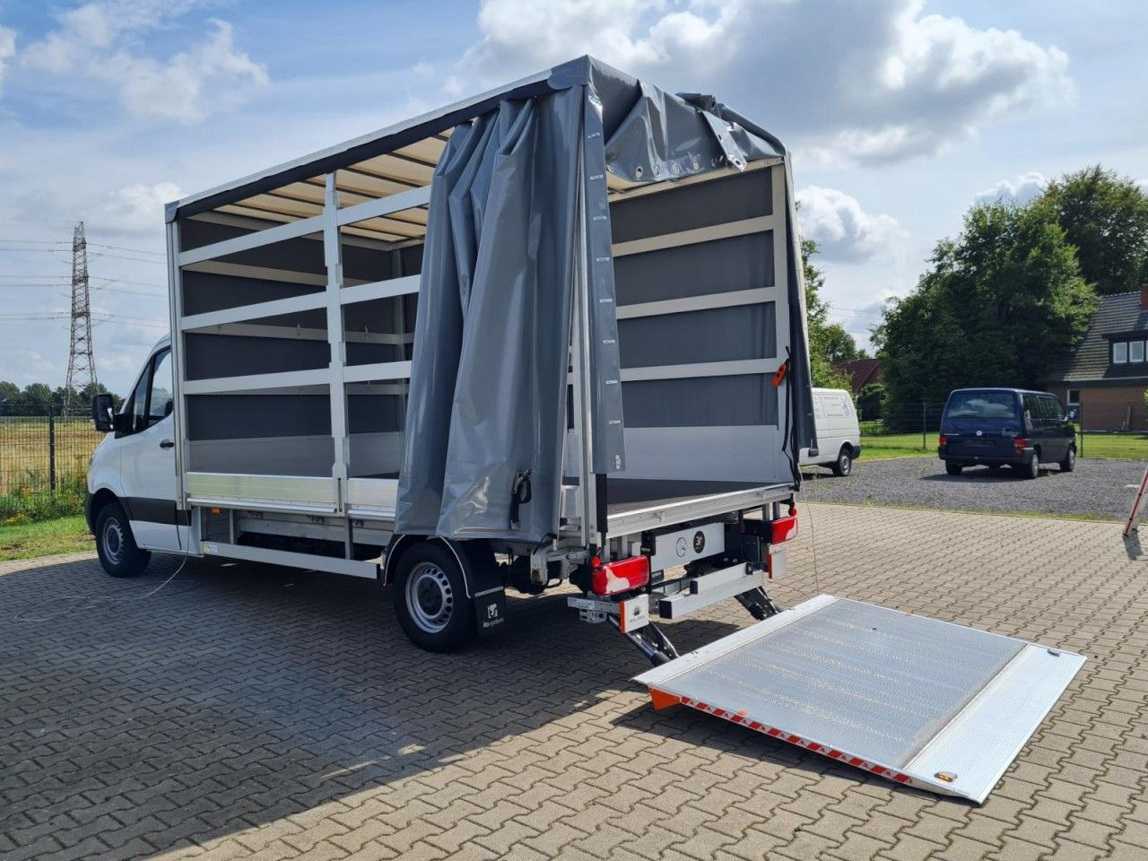 Dostavno vozilo s ponjavo Mercedes-Benz Sprinter 315 Cdi Pritsche Schiebe Plane LBW KLIM: slika 10