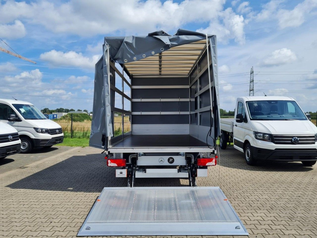Dostavno vozilo s ponjavo Mercedes-Benz Sprinter 315 Cdi Pritsche Schiebe Plane LBW KLIM: slika 7