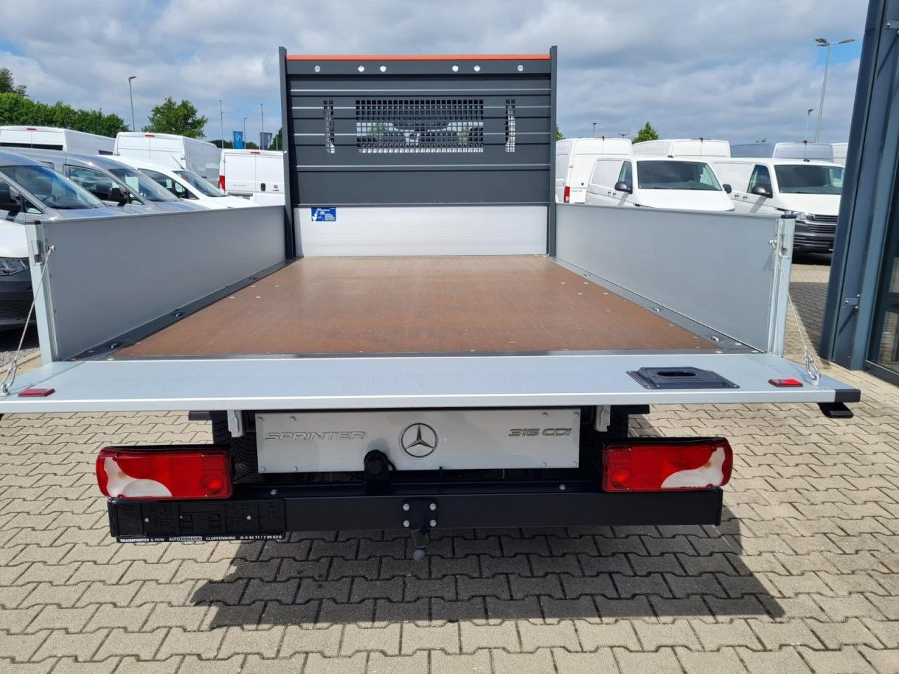 Mercedes-Benz Sprinter 315 DOKA CDI Lang L3 RWD AHK 3,5t - Dostavno vozilo s kesonom, Dostavno vozilo z dvojno kabino: slika 5 Mercedes-Benz Sprinter 315 DOKA CDI Lang L3 RWD AHK 3,5t - Dostavno vozilo s kesonom, Dostavno vozilo z dvojno kabino: slika 5