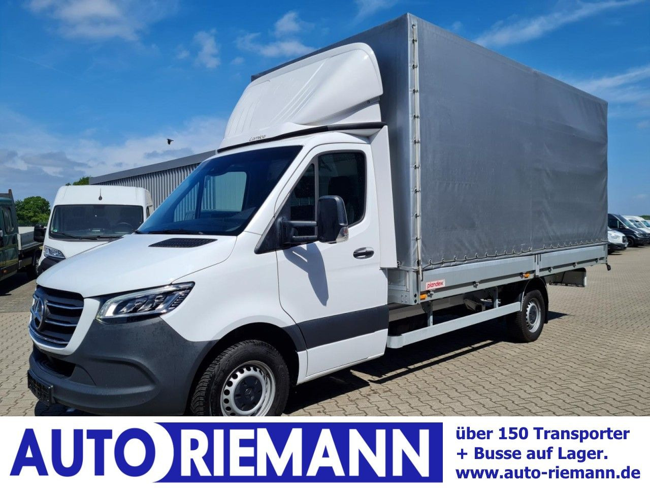 Mercedes-Benz Sprinter 317 Pritsche Plane 10 Pal. RWD LED - Dostavno vozilo s ponjavo: slika 1 Mercedes-Benz Sprinter 317 Pritsche Plane 10 Pal. RWD LED - Dostavno vozilo s ponjavo: slika 1