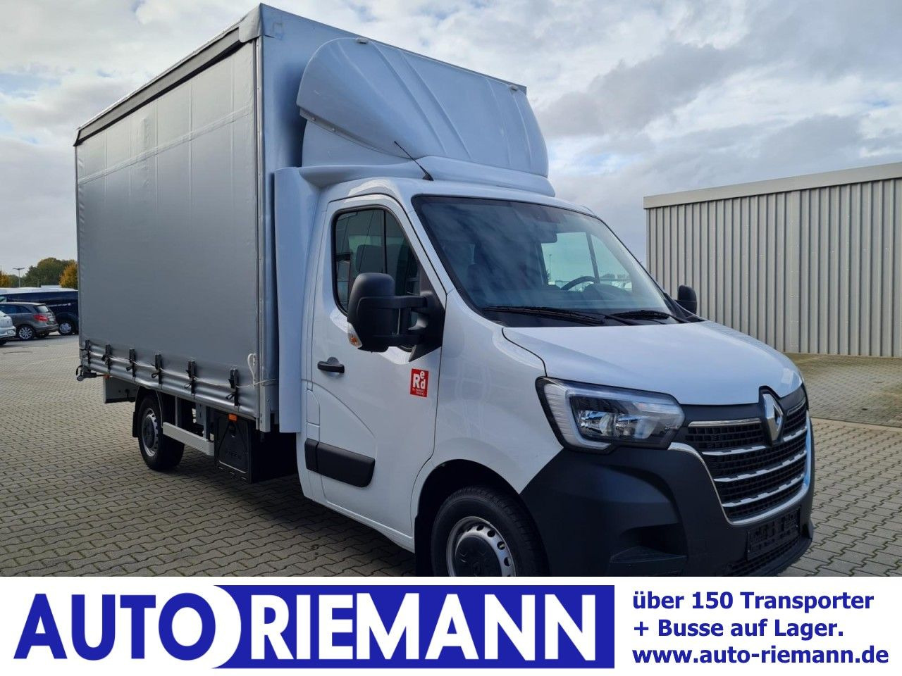 Renault Master 3,5t Pritsche Schiebe Plane ERGO TEMPOMAT - Dostavno vozilo s ponjavo: slika 1 Renault Master 3,5t Pritsche Schiebe Plane ERGO TEMPOMAT - Dostavno vozilo s ponjavo: slika 1