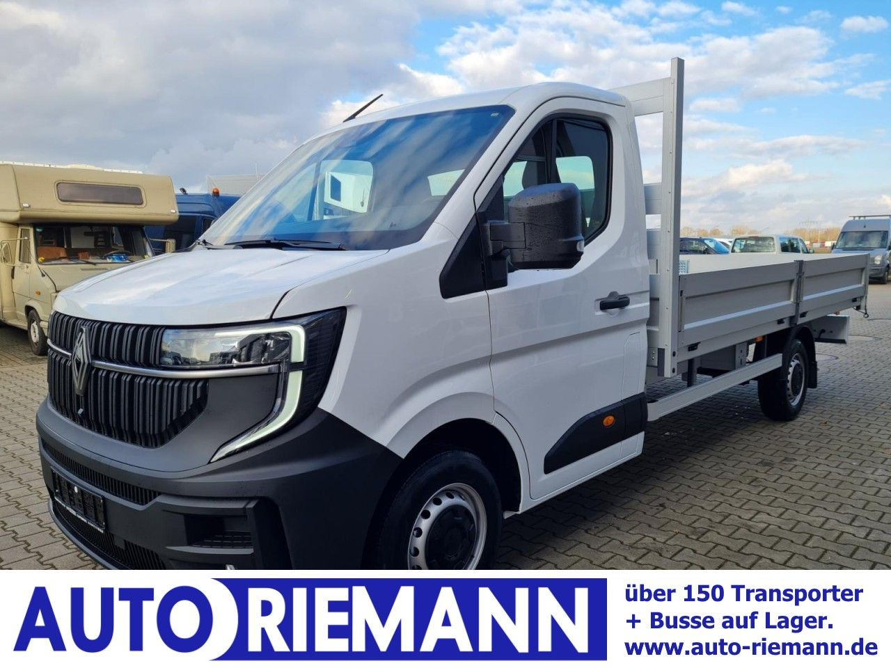 Renault Master New 35 Pritsche lang KLIMA KOMFORT TEMPOM - Dostavno vozilo s kesonom: slika 1 Renault Master New 35 Pritsche lang KLIMA KOMFORT TEMPOM - Dostavno vozilo s kesonom: slika 1