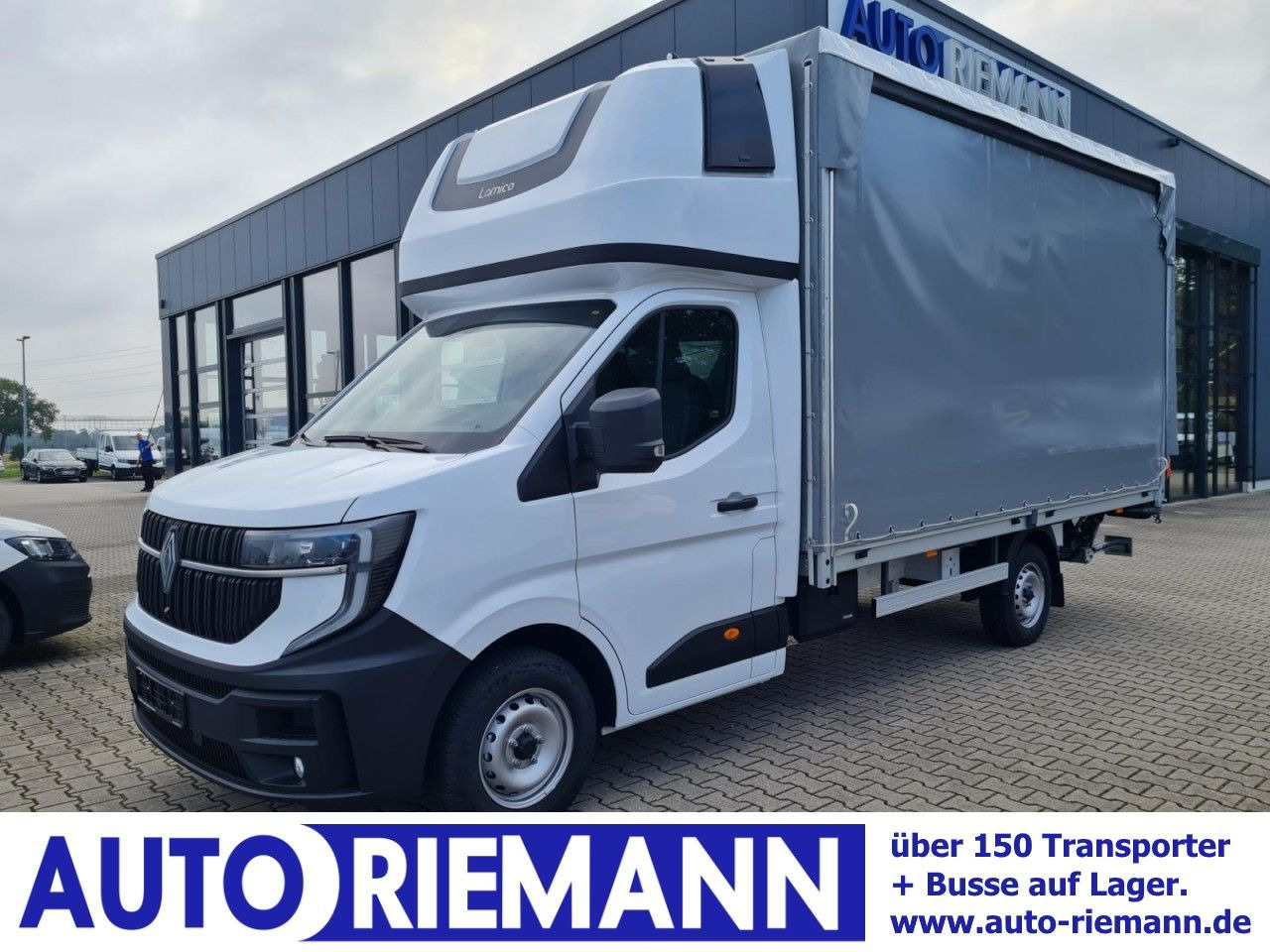 Renault Master New Pritsche Schiebe Plane Schlafkab LBW - Dostavno vozilo s ponjavo: slika 1 Renault Master New Pritsche Schiebe Plane Schlafkab LBW - Dostavno vozilo s ponjavo: slika 1