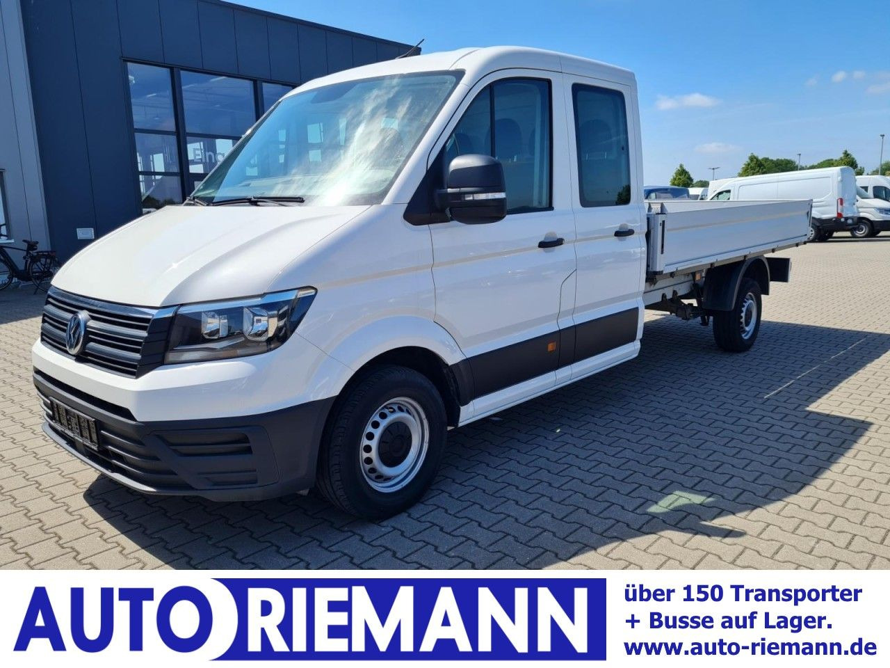 Volkswagen Crafter 35 Doka TDI Lang AHK KLIMA - Dostavno vozilo s kesonom, Dostavno vozilo z dvojno kabino: slika 1 Volkswagen Crafter 35 Doka TDI Lang AHK KLIMA - Dostavno vozilo s kesonom, Dostavno vozilo z dvojno kabino: slika 1