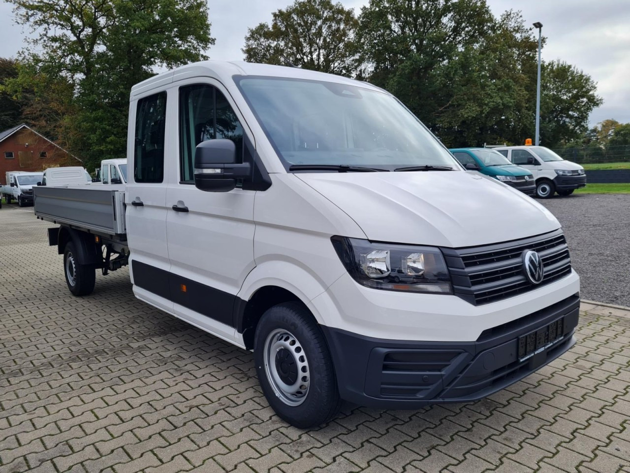 Volkswagen Crafter 35 Doka TDI Pritsche L4 AHK Komfortsitz - Dostavno vozilo s kesonom, Dostavno vozilo z dvojno kabino: slika 3 Volkswagen Crafter 35 Doka TDI Pritsche L4 AHK Komfortsitz - Dostavno vozilo s kesonom, Dostavno vozilo z dvojno kabino: slika 3