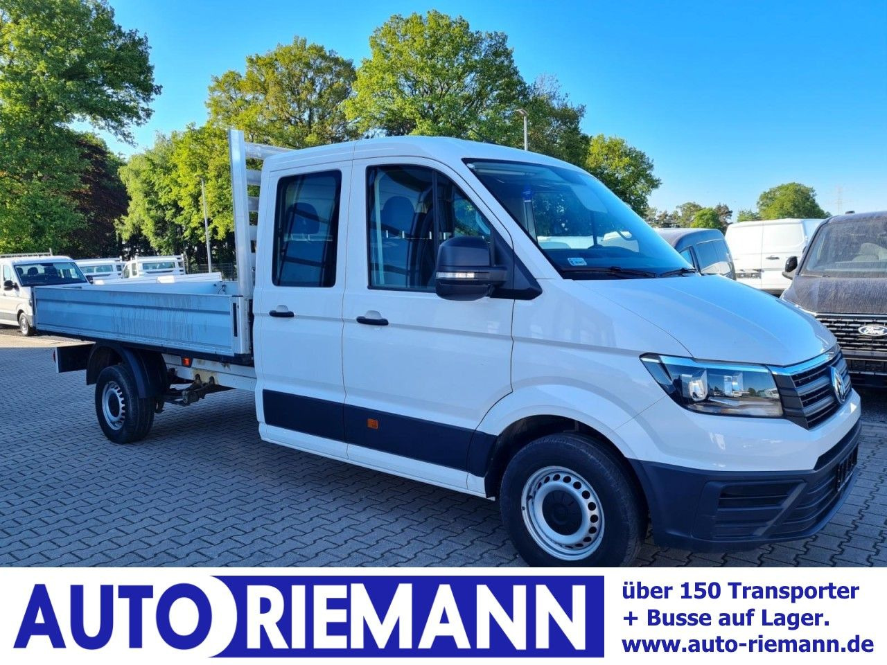 Volkswagen Crafter 35 Doka TDI lang AHK Klima - Dostavno vozilo s kesonom, Dostavno vozilo z dvojno kabino: slika 1 Volkswagen Crafter 35 Doka TDI lang AHK Klima - Dostavno vozilo s kesonom, Dostavno vozilo z dvojno kabino: slika 1