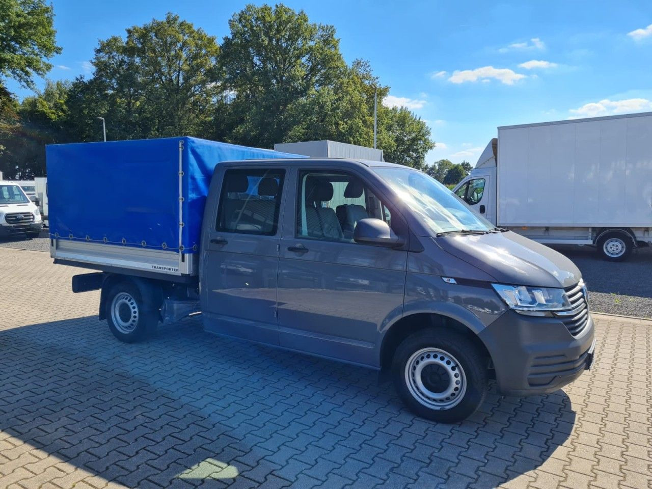 Volkswagen T6.1 Doka Pritsche Plane 6-Sitze AHK KLIMA - Dostavno vozilo s ponjavo, Dostavno vozilo z dvojno kabino: slika 3 Volkswagen T6.1 Doka Pritsche Plane 6-Sitze AHK KLIMA - Dostavno vozilo s ponjavo, Dostavno vozilo z dvojno kabino: slika 3