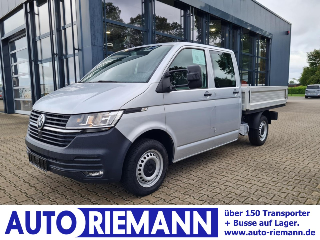 Volkswagen T6.1 Doka Pritsche Plane 6-Sitze Klima Komfort - Dostavno vozilo s kesonom, Dostavno vozilo z dvojno kabino: slika 1 Volkswagen T6.1 Doka Pritsche Plane 6-Sitze Klima Komfort - Dostavno vozilo s kesonom, Dostavno vozilo z dvojno kabino: slika 1