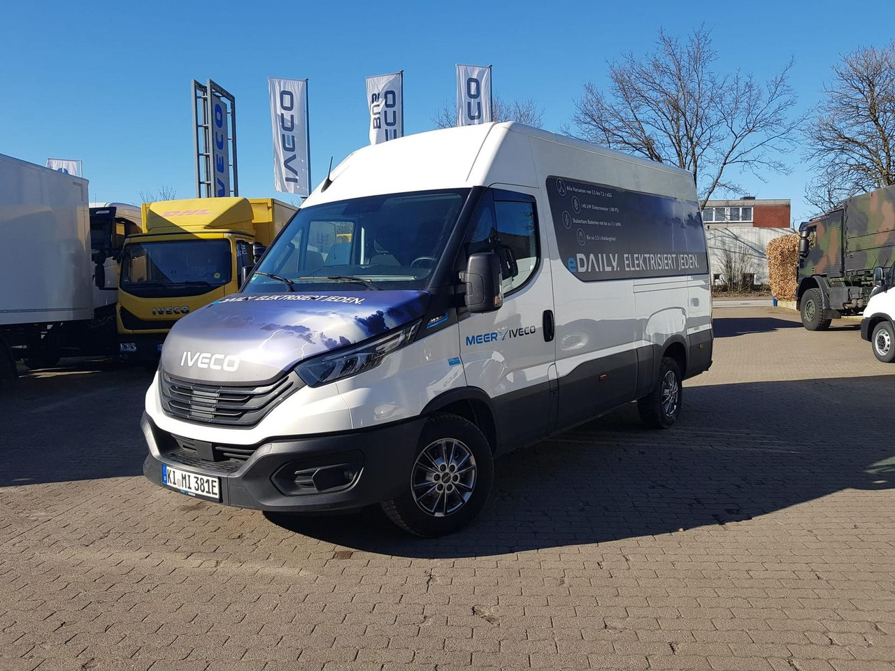 Iveco Daily 38S14E V Rückfahrkamera, AHK mit 3,5t, ... - Furgon, Električno dostavno vozilo: slika 1 Iveco Daily 38S14E V Rückfahrkamera, AHK mit 3,5t, ... - Furgon, Električno dostavno vozilo: slika 1