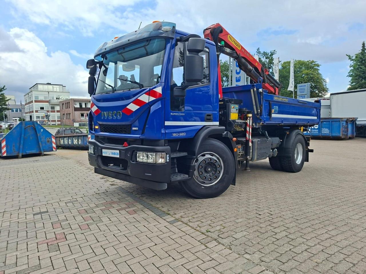Iveco ML180E32K Meiler 3-Seitenkipper Kran 2x AHK - Tovornjak prekucnik, Tovornjak z dvigalom: slika 1 Iveco ML180E32K Meiler 3-Seitenkipper Kran 2x AHK - Tovornjak prekucnik, Tovornjak z dvigalom: slika 1