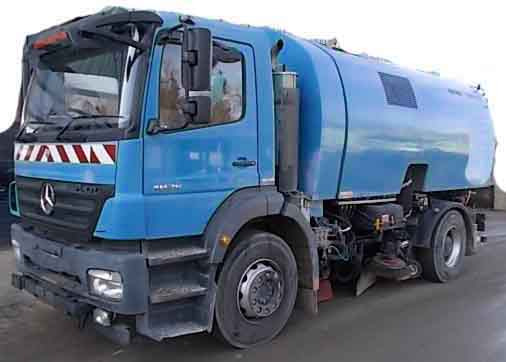 DB road sweeper with Schörling body 1629 K 4×2 / DB Kehrmaschine mit Schörling Aufbau 1629 K 4×2 - Vozilo za pometanje: slika 1 DB road sweeper with Schörling body 1629 K 4×2 / DB Kehrmaschine mit Schörling Aufbau 1629 K 4×2 - Vozilo za pometanje: slika 1