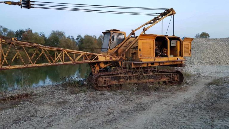 Demag B410 – Dragline excavator / Seilbagger - Vlečni bager: slika 1 Demag B410 – Dragline excavator / Seilbagger - Vlečni bager: slika 1