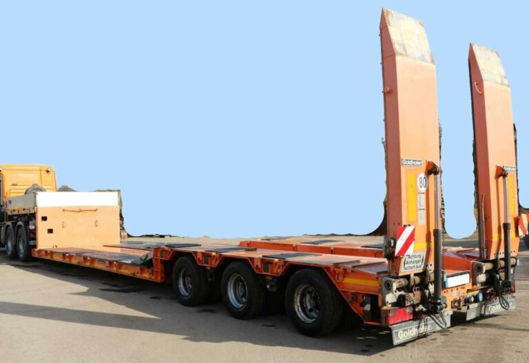 Goldhofer STZ-TL3-34/80 – low-bed trailer / Tiefbett-Tieflader - Nizko noseča prikolica: slika 1 Goldhofer STZ-TL3-34/80 – low-bed trailer / Tiefbett-Tieflader - Nizko noseča prikolica: slika 1