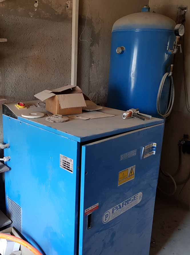 Parise SV60/120st – Piston compressor / Kolben-Kompressor - Zračni kompresor: slika 1 Parise SV60/120st – Piston compressor / Kolben-Kompressor - Zračni kompresor: slika 1