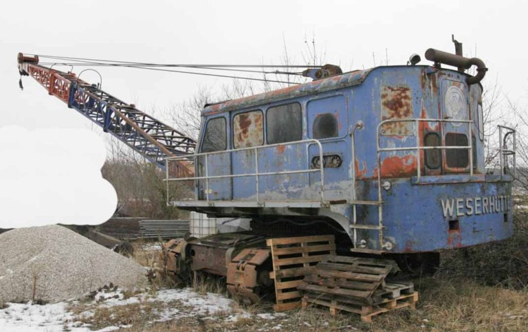 Weserhütte W12 – Dragline excavator / Seilbagger - Vlečni bager: slika 1 Weserhütte W12 – Dragline excavator / Seilbagger - Vlečni bager: slika 1