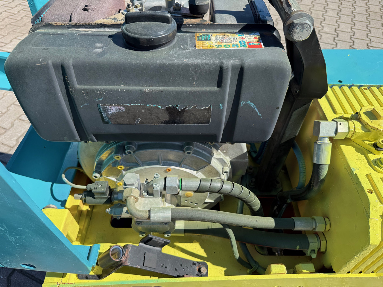 Vibracijska plošča Ammann AVH 100-20 Rüttelplatte E-Start: slika 11