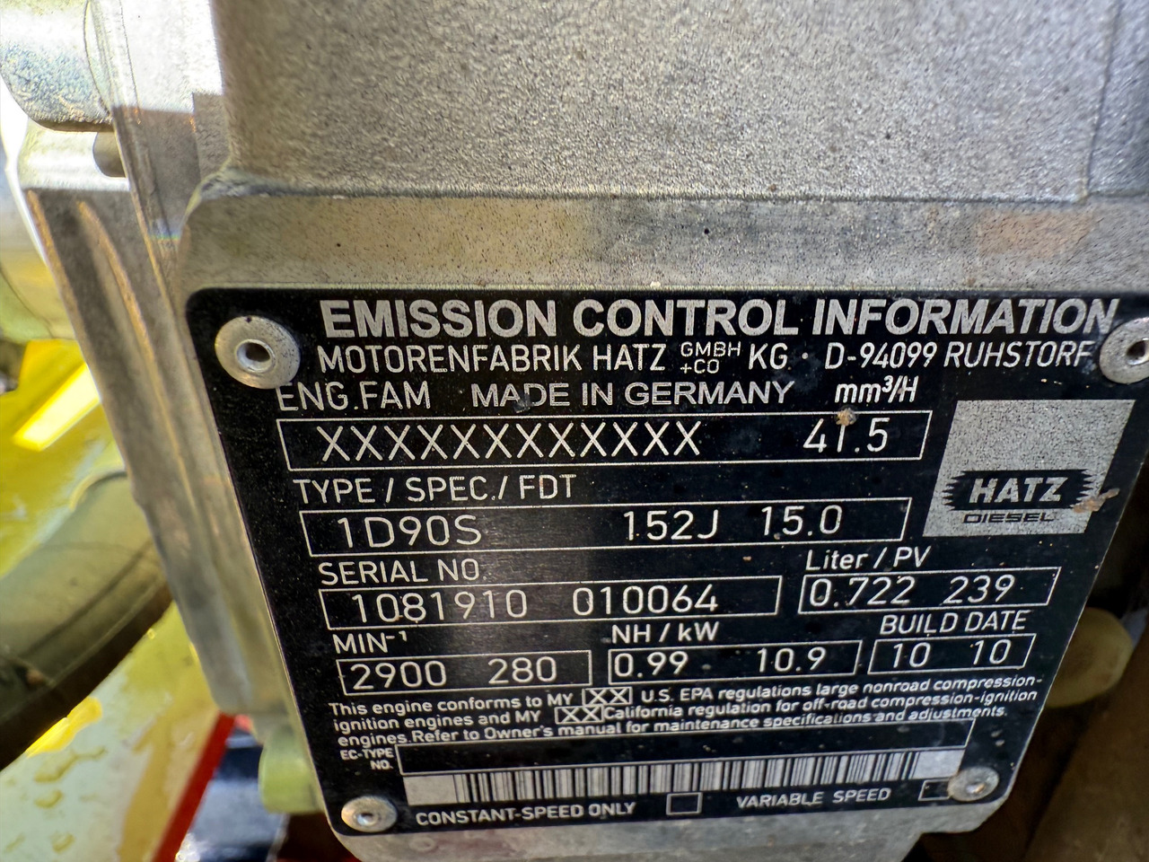 Vibracijska plošča Ammann AVH 100-20 Rüttelplatte E-Start: slika 13