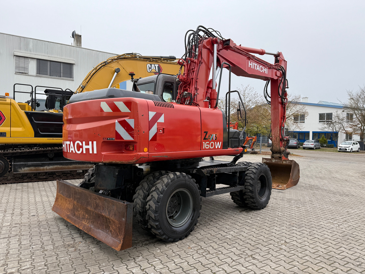 Hitachi ZX 160 W Mobilbagger Klima Zentralschmierung OQ 60-5 - Bager na kolesih: slika 4 Hitachi ZX 160 W Mobilbagger Klima Zentralschmierung OQ 60-5 - Bager na kolesih: slika 4