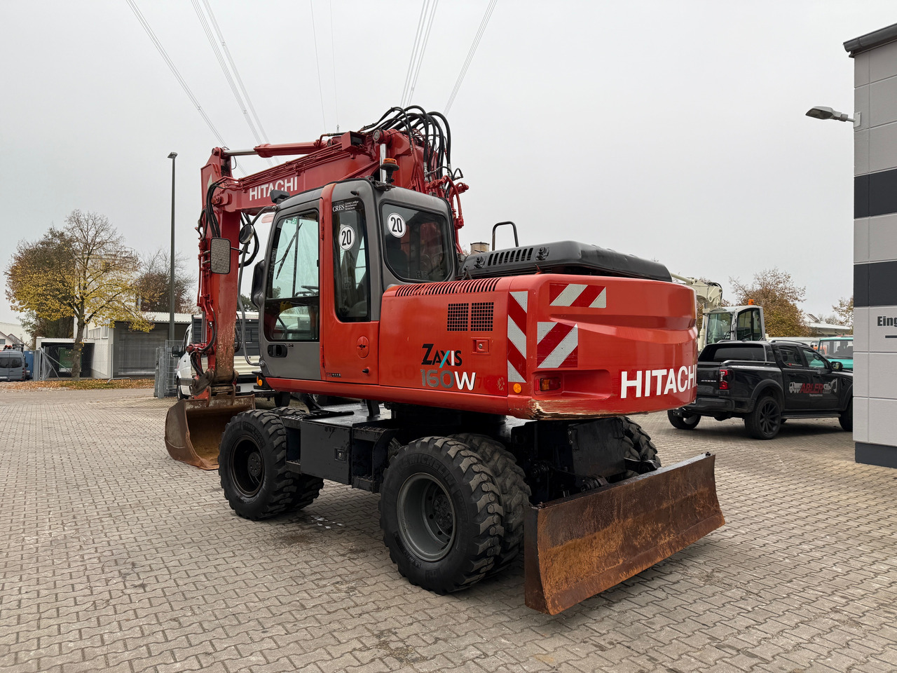 Hitachi ZX 160 W Mobilbagger Klima Zentralschmierung OQ 60-5 - Bager na kolesih: slika 5 Hitachi ZX 160 W Mobilbagger Klima Zentralschmierung OQ 60-5 - Bager na kolesih: slika 5