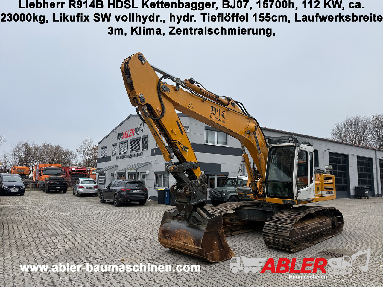 Liebherr R914B HDSL Kettenbagger - Bager: slika 1 Liebherr R914B HDSL Kettenbagger - Bager: slika 1