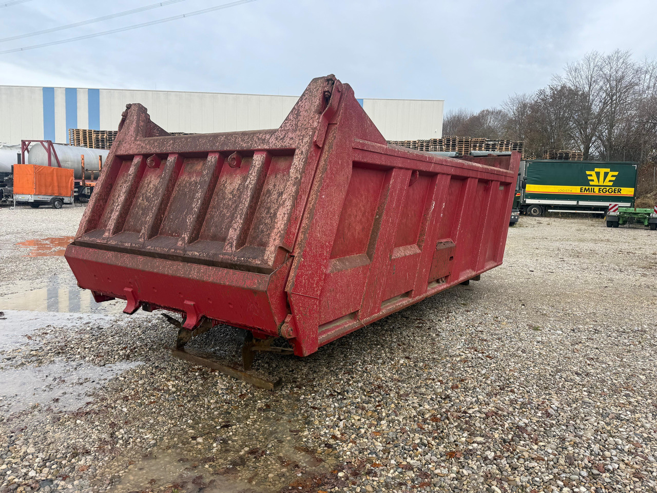 Meiller Kipperaufbau 18m3 mit Rahmen und Zylinder - Prekucno tovorišče: slika 5 Meiller Kipperaufbau 18m3 mit Rahmen und Zylinder - Prekucno tovorišče: slika 5