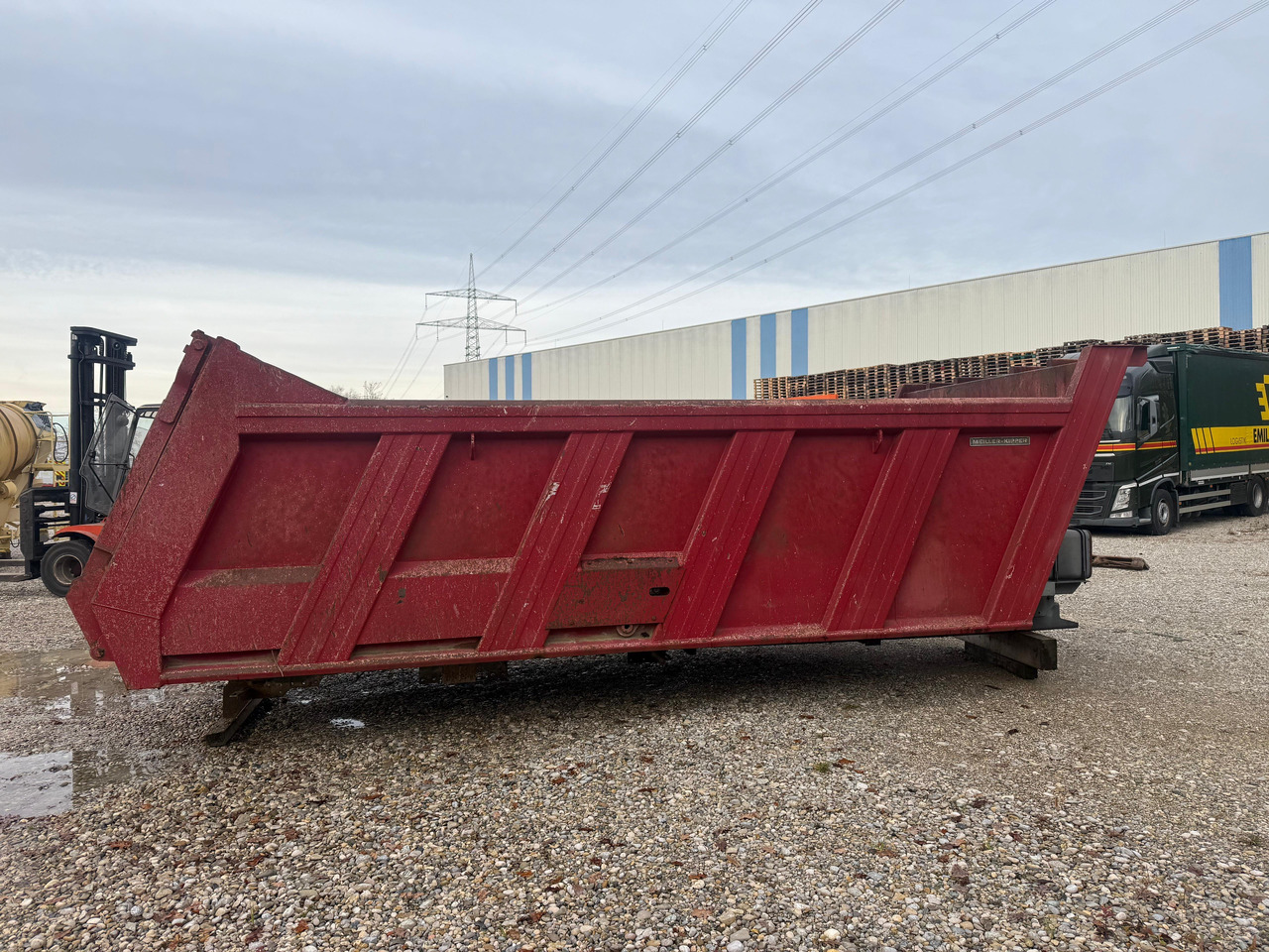 Meiller Kipperaufbau 18m3 mit Rahmen und Zylinder - Prekucno tovorišče: slika 3 Meiller Kipperaufbau 18m3 mit Rahmen und Zylinder - Prekucno tovorišče: slika 3