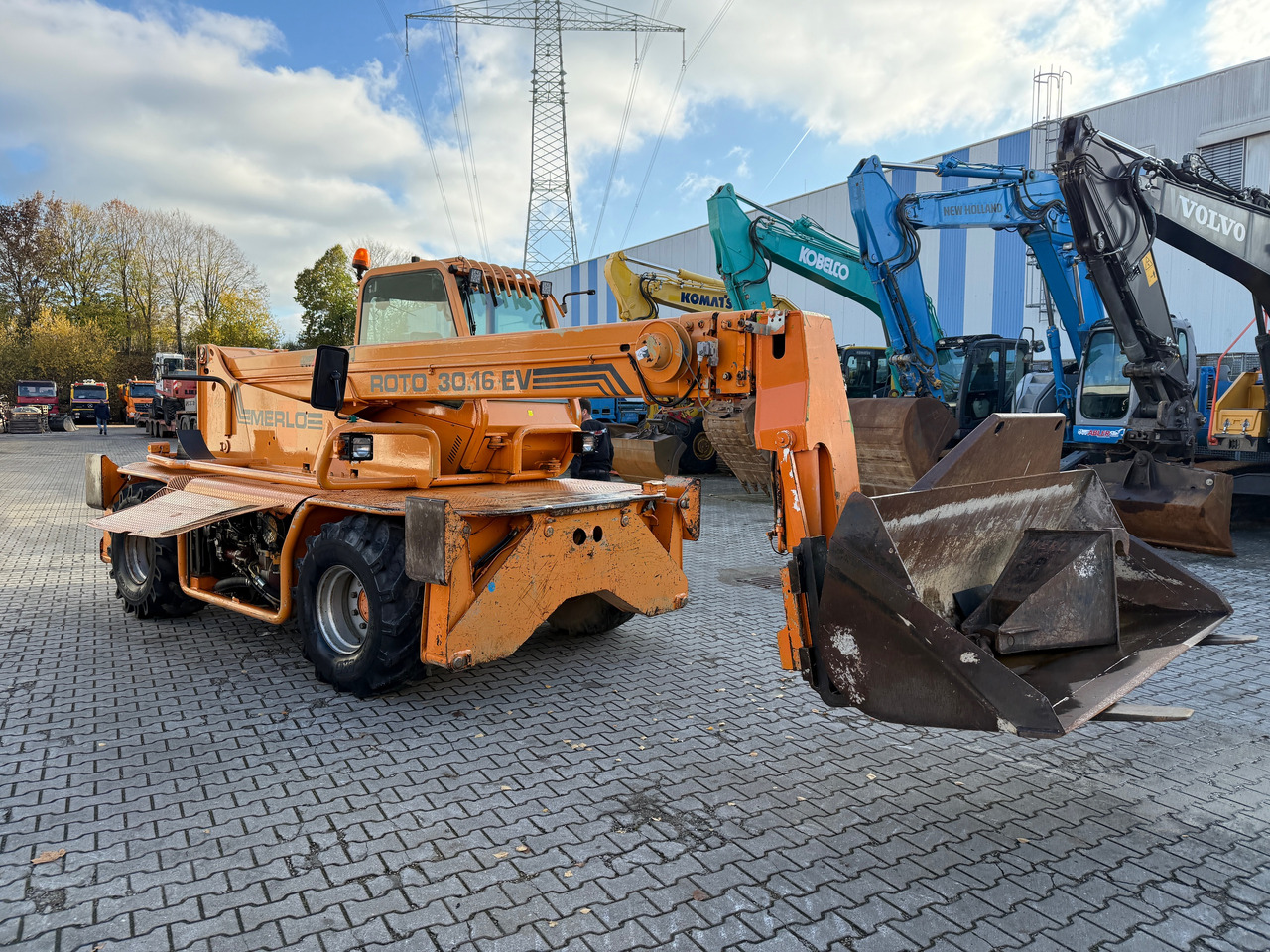 Merlo Roto 30.16 EV Teleskoplader 16m Arbeitskorb - Kolesni nakladalec: slika 4 Merlo Roto 30.16 EV Teleskoplader 16m Arbeitskorb - Kolesni nakladalec: slika 4