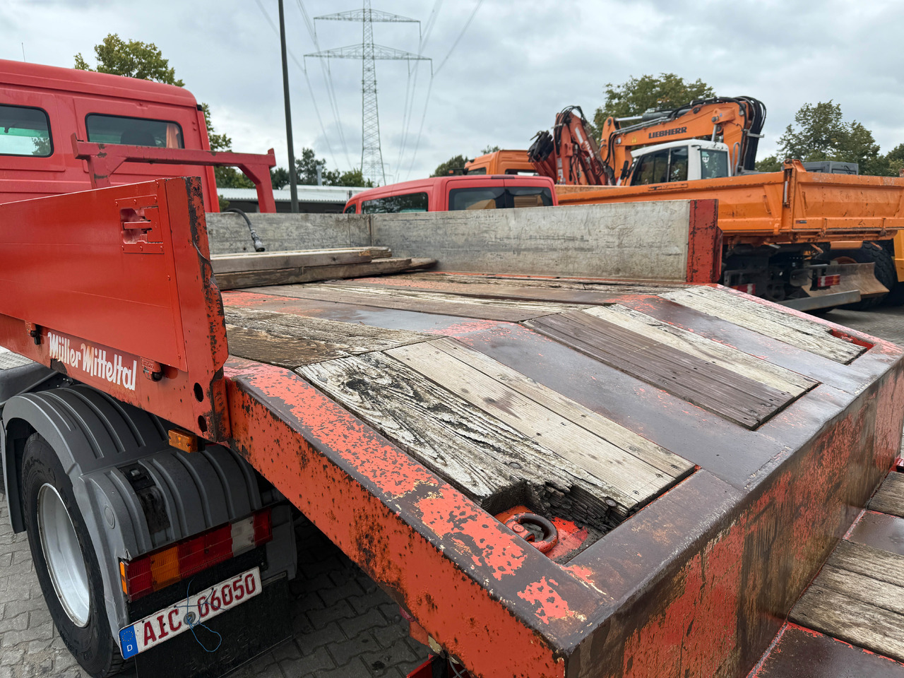 Nizko noseča polprikolica Müller Mitteltal TS3 Tieflader Auflieger mit hydr. Rampen: slika 15 Nizko noseča polprikolica Müller Mitteltal TS3 Tieflader Auflieger mit hydr. Rampen: slika 15